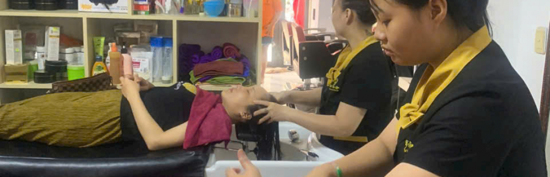 Gội đầu thư giãn